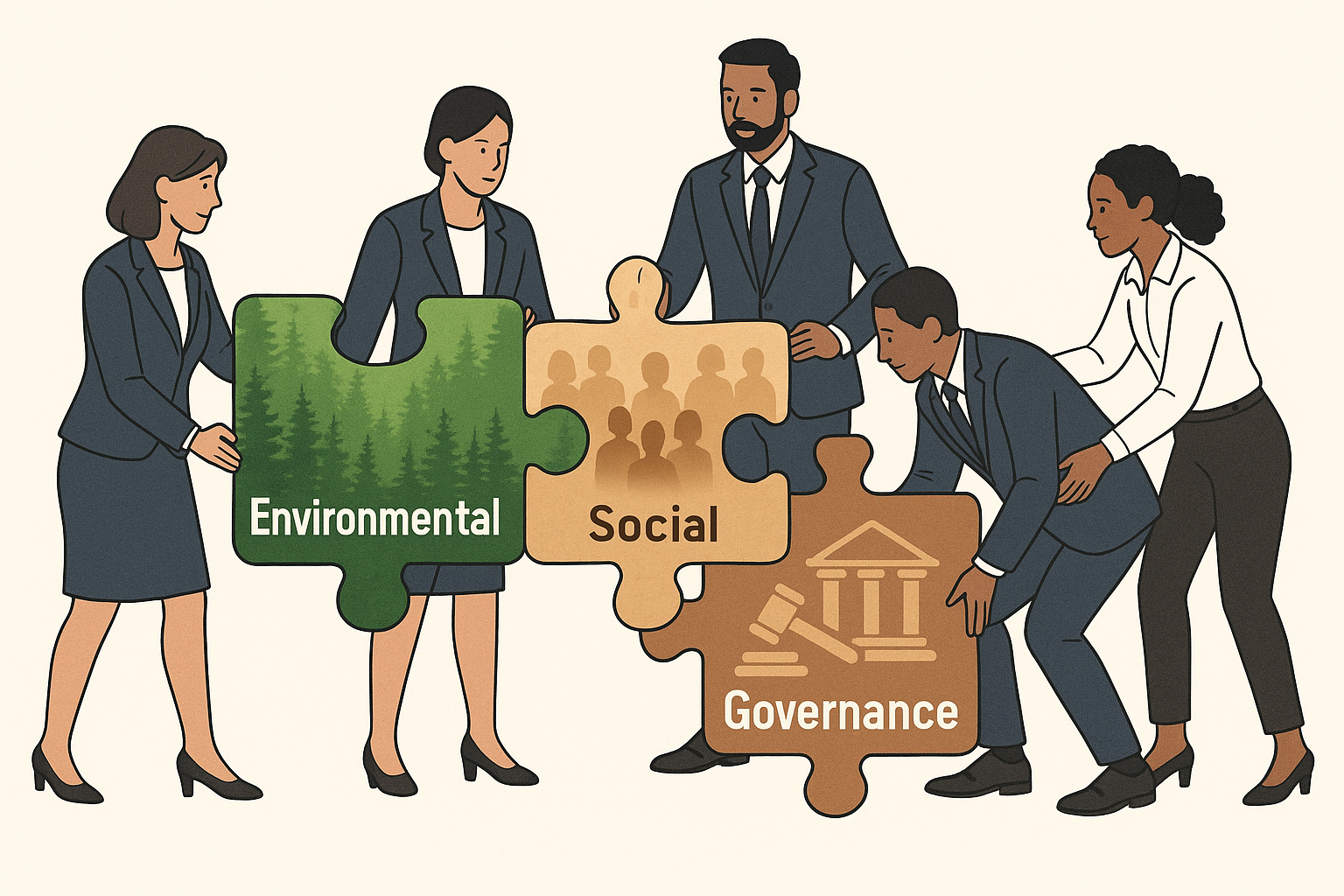 Developing ESG Policy illustration