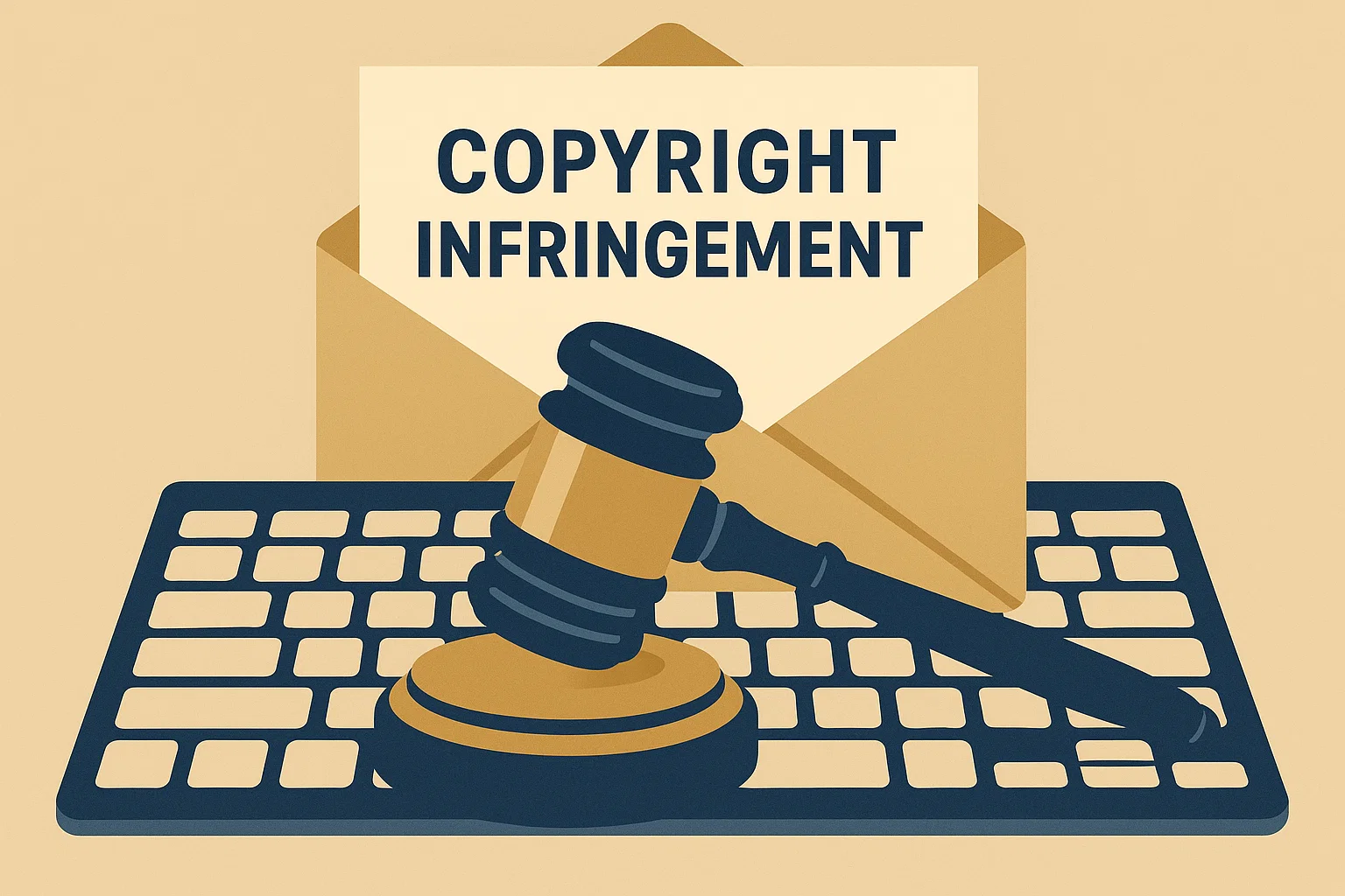 Copyright Infringement Illustration
